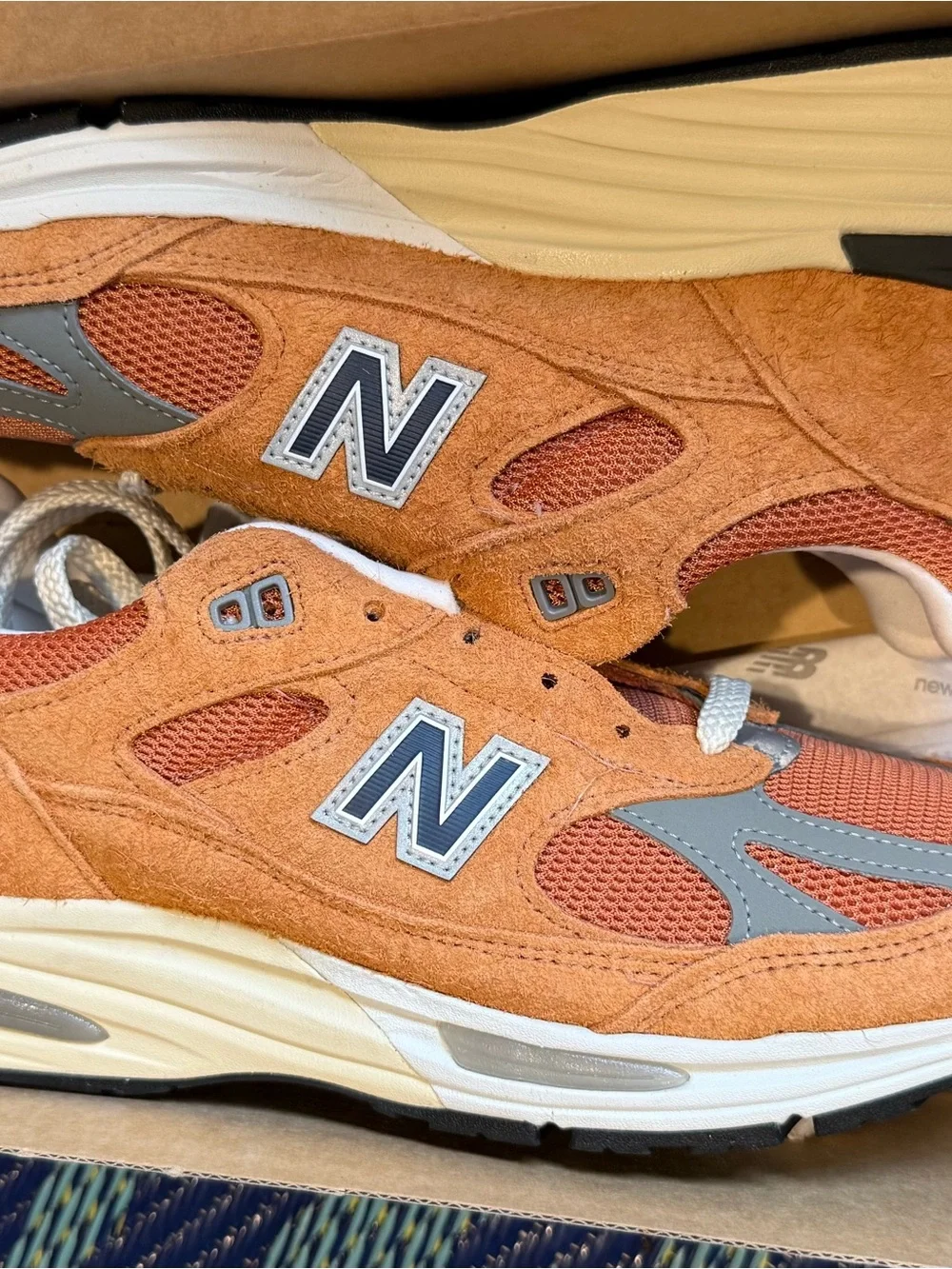 New Balance 991v2 Made in England 'Gold Earth'